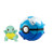 Throw 'N' Pop Poké Ball, Pikachu Figure and Poke Ball Action Figure Toy (Squirtle and Dive Poké Ball)