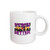 3dRose Nurses Make it All Better Purple Ceramic Mug, 11-Ounce