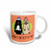 3dRose World's Best Cat Dad Cute Cartoon Kittens Pets Animals Magic Transforming Mug, 11-Ounce