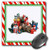 3dRose LLC 8 x 8 x 0.25 Inches Mouse Pad, Mouse and Presents (mp_31517_1)