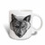 3dRose mug_23202_3 Wolf Head Digital Animal Wildlife Painting Magic Transforming Mug, 11-Ounce