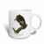 3dRose California Condor by John James Audubon Ceramic Mug, 15 oz, White