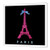 3dRose ht_112908_1 Paris Eiffel Tower from France with Ribbon Bow Stylish Modern France Iron on Heat Transfer for White Material, 8 by 8"