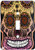 3dRose lsp_201652_1"Geometric Sugar Skull Single Toggle Switch
