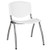 Flash Furniture HERCULES Series 880 lb. Capacity White Plastic Stack Chair with Titanium Gray Powder Coated Frame Flash Furniture HERCULES Series 880 lb. Capacity White Plastic Stack Chair with Titanium Gray Powder Coated Frame