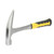 SANON All Steel Rock Pick Hammer with Pointed Tip, Double Head Flat Mouth Geological Survey Brick Duckbill Hammer(hammer head 500g)