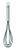 Rösle Stainless Steel & Silicone Flat Whisk, 4 Wire, 10.6-inch
