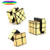 RainbowBox Mirror Speed Cube Set, Magic Cube Bundle of 3×3×3 Mirror Cube, 3×3×3 Windmill Cube, 2×2 Mirror Cube Puzzle Cubes for Adults (3 Pack)