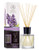 Reed Diffuser with Natural Essential Oil Lavender 200ml - Scented Reed Diffuser - Non Alcohol - Gift Set with Bamboo Sticks - Best for Aromatherapy - SPA - Home - Office - Fitness Club
