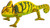 MOJO Chameleon Animal Model Toy Figure