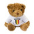 New - Belgium Flag Teddy Bear - Cute and Cuddly - Belgian Fan Gift Present