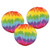 Beistle 54564 Tie-Dyed Paper Lanterns, 91/2-Inch