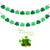 Shamrock Clover Garland Banner, St. Patrick 's Day Decorations - St. Patrick 's Day Banner for Irish Party Supplies