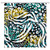 MNSC Leopard Print Shower Curtain African Wild Animal Leopard Mix Feather Skin Print Background Wild Safari Stripes Abstract Creative Modern Art Decor Bathroom Curtain Fabric 70X70 Inch with Hooks