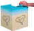 Creative Converting Wedding Card Box, Beach Love