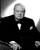 Winston Churchill wearing a bow-tie Photo Print (8 x 10)