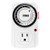 iPower 24 Hour Plug-in Mechanical Electric Outlet Timer, 15 Minute Interval Timer