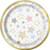 Unique Industries Foil Twinkle Twinkle Little Star Paper Cake Plates, 8ct