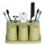 Bathroom Toothbrush Toothpaste Holder Stand Organizer Plastic Storage Rack Set 3 Colors