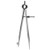 Sutinna Lightweight Carbon Steel Wing Divider, Math Compass, for Geometry, Wing Divider(300mm)