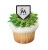 MLB Cupcake Topper Rings - Miami Marlins
