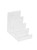 Clear Acrylic Display Stand Acrylic Riser Display Shelf for Amiibo Funko POP Figures Acrylic Wallet Display Organizer Holder (4-Tier ?2pcs?)