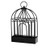 Mornenjoy Mosquito Coil Holder,Incense Holder Retro Portable Iron Mosquito Coil & Incense Burner Mosquito Repellent Metal Frame for Home Outdoor Patio,Living Room (Black Birdcage)