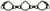 Ajusa 13196000 Engine Intake Manifold Gasket