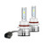 INFITARY 9007 HB5 LED HeadLight Bulbs Conversion Kit 10000LM Super White 6500K High Low Beam Car HeadLamp Replacement