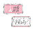 Paris Party Favor Miniatures Candy Bar Wrapper Stickers, 54 Count