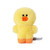 LINE FRIENDS Plush Figure - Sally Character Flat Fur Standing Stuffed Animal Toy