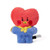 BT21 Official Merchandise by Line Friends - TATA Character Baby Fur Standing Plush Figure, 8"