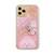 KAKAO FRIENDS Official- Apeach KangDaniel Edition Glitter Cell Phone Case, Compatible with iPhone, Galaxy (Galaxy Note 10)