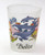 Belize Jumping Dolphins Frosted Caribbean Shot Glass