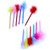 Dazzling Toys Marabou Feather Pens - 1 Dozen, Assorted Colors