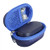 Hermitshell Travel Case for Skullcandy Sesh True Wireless in-Ear Earbud (Blue)