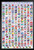 Pyramid America Flags of The World Classroom Educational Chart Black Wood Framed Poster 14x20