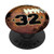 American Football Jersey Number 32 thirty two PopSockets Grip and Stand for Phones and Tablets
