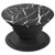 Black Marble - Black and white marble matte print PopSockets Grip and Stand for Phones and Tablets