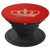Rose Crown Queen Red PopSockets Grip and Stand for Phones and Tablets