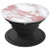 Cool Matte Marble Stone White Rose Pink Pastel Aesthetic Art PopSockets Grip and Stand for Phones and Tablets