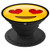 Emoji Smiling Face With Heart-Shaped Eyes Cute Funny Texting PopSockets Grip and Stand for Phones and Tablets
