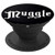 Harry Potter White Muggle Logo PopSockets Grip and Stand for Phones and Tablets