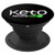 Keto Mode On Ketogenic Diet Ketosis Macros Gift Mobile Grip PopSockets Grip and Stand for Phones and Tablets