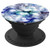 Chic Iridescent Blue Opal Marble Inspired Stone Design PopSockets Grip and Stand for Phones and Tablets