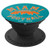 Vintage Miami Florida Football Skyline Distressed Gift PopSockets Grip and Stand for Phones and Tablets