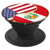 Peru Country Flag Peruvian American PopSockets Grip and Stand for Phones and Tablets