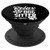 Relax The Dog Sitter Is Here Funny Groomer Grooming Stylist PopSockets Grip and Stand for Phones and Tablets