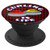 CURLING IS LIFE Curling stones design & plaid background PopSockets Grip and Stand for Phones and Tablets