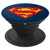 Superman Shattered Shield Logo PopSockets Grip and Stand for Phones and Tablets